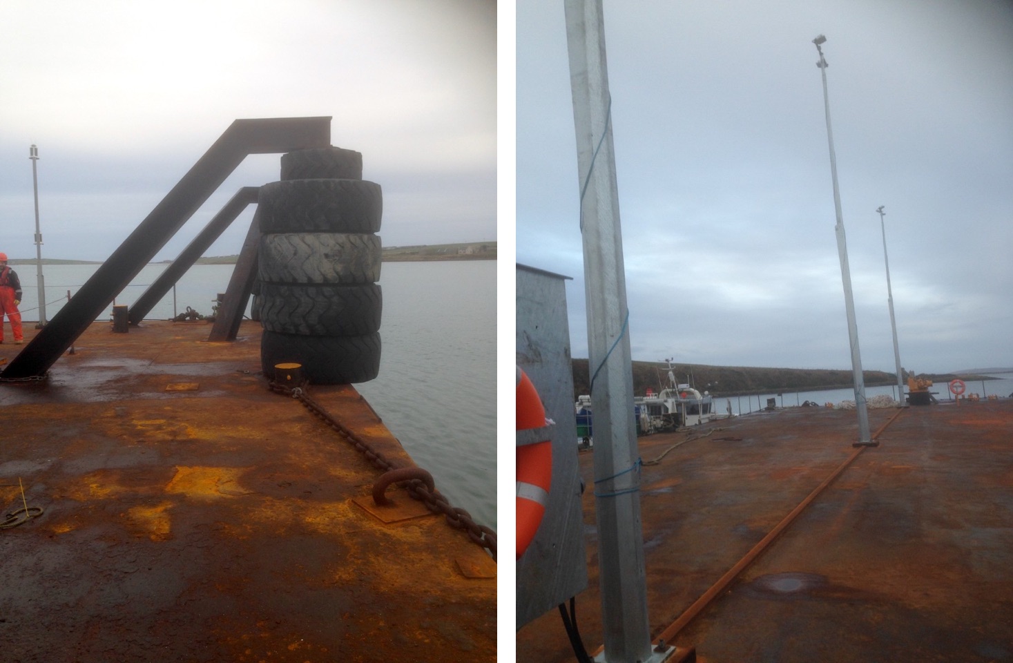 Leask Marine completed pier extension project