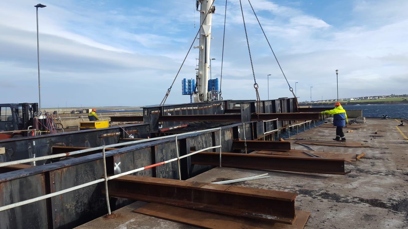 Leask Marine successfully complete decommissioning of Ola Pier linkspan